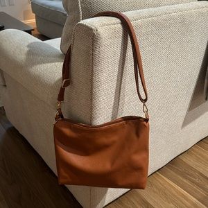 A cute mini brown bag!